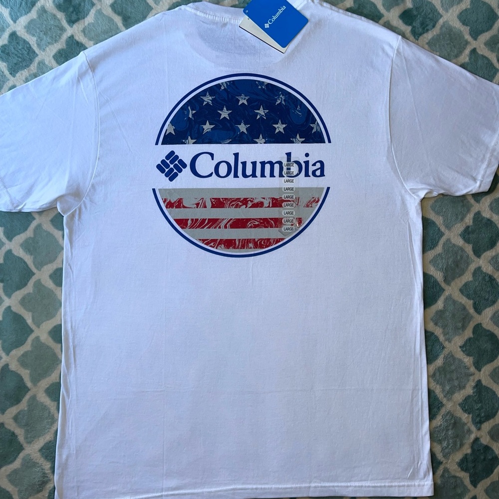 🇺🇸 Columbia T-Shirt NWT 🇺🇸 - Picture 1 of 6
